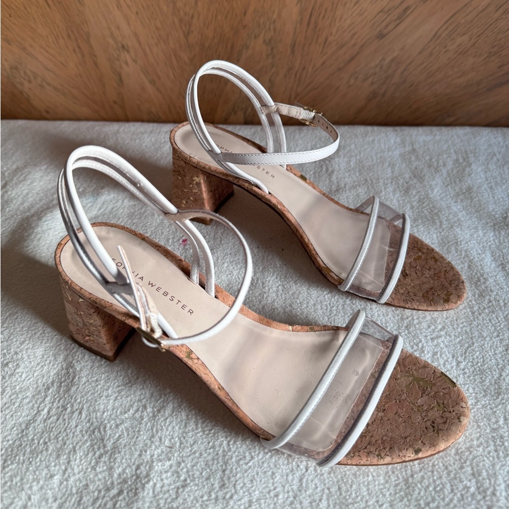 Sophia Webster strappy heel sandal size US 9.8 - Picture 13 of 14